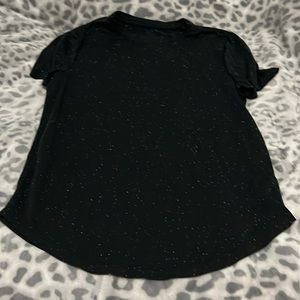 Lululemon black speckled shirt